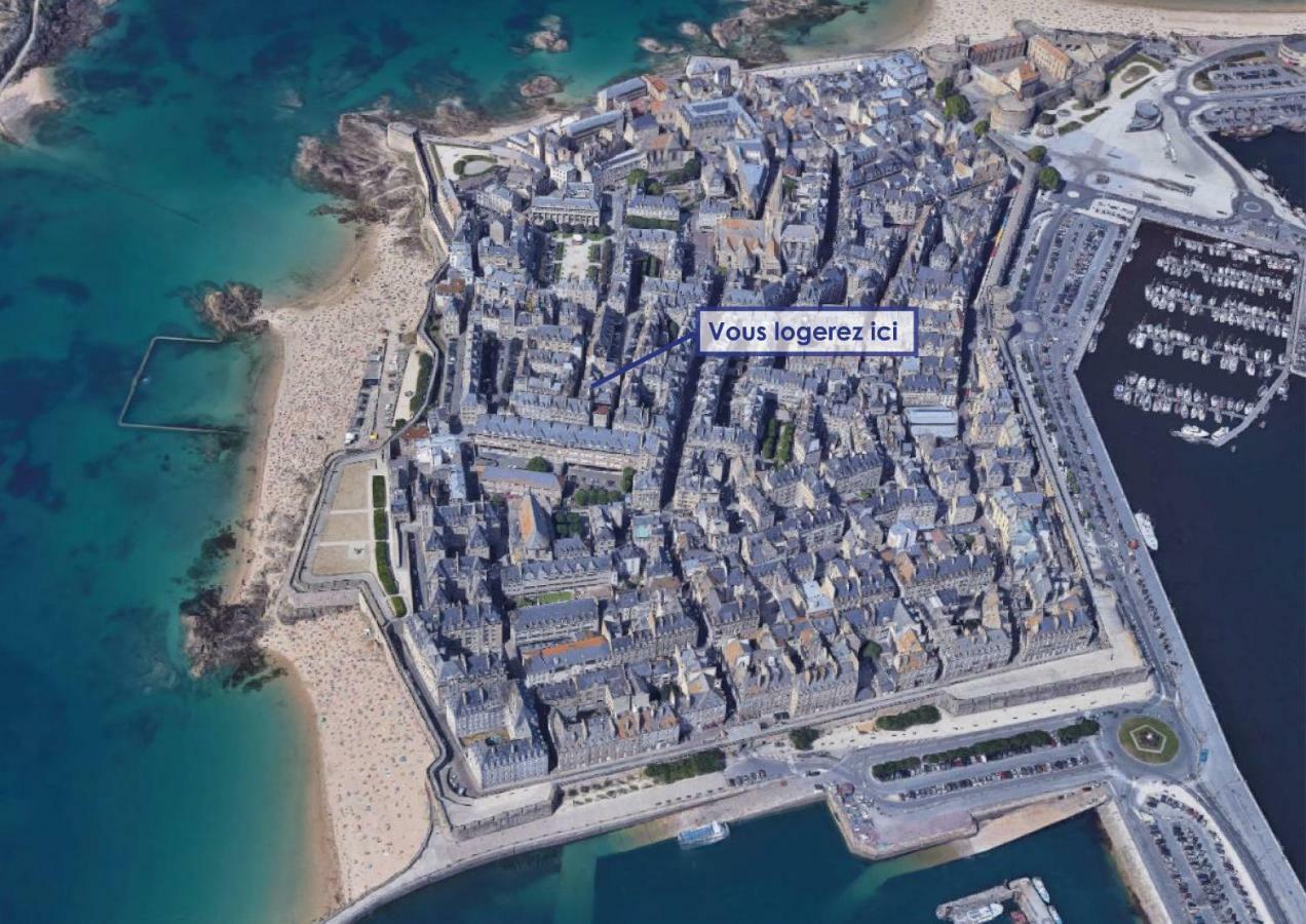 Saint Malo Intra-Muros Appartement Buitenkant foto